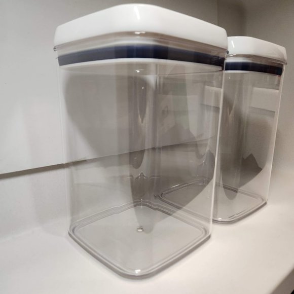 NEW Set of 2 Pantry Kitchen Food Storage with Lids Canister Storage Orga… - Picture 9 of 11